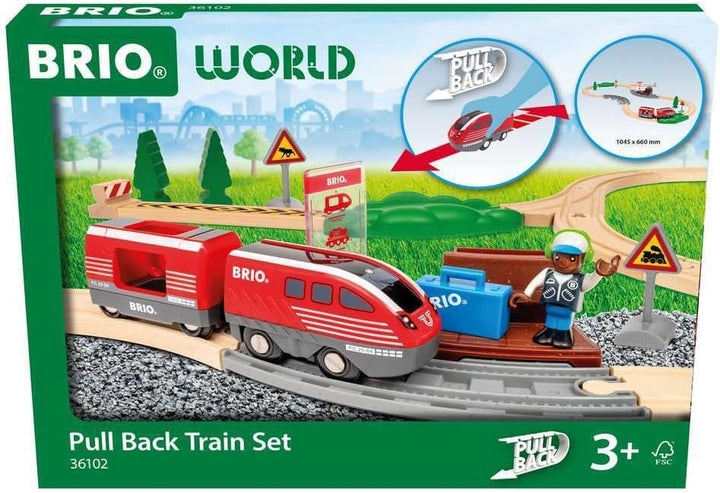 BRIO World - 36102 - Juego de tren de juguete para niños