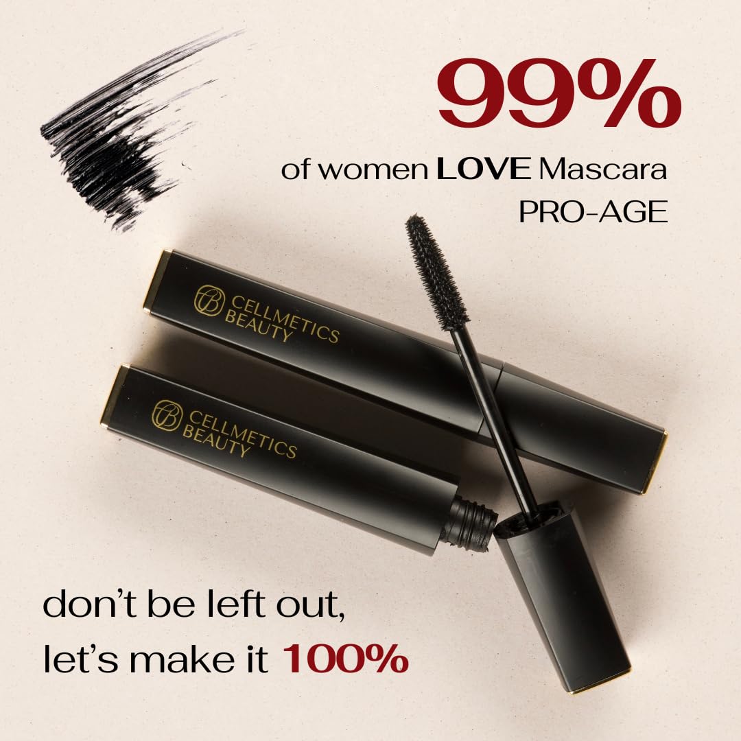 Cellmetics - Máscara para mujeres mayores 60 Plus, máscara de pesta...