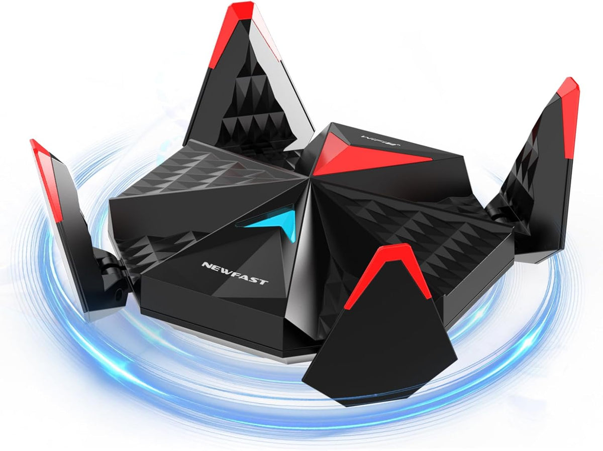 NEWFAST Adaptador WiFi USB para PC de escritorio AX5400 Adaptador de red