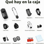 SJCAM Cámara de acción C110 más 4K, mini leva magnética del cuerpo del POV