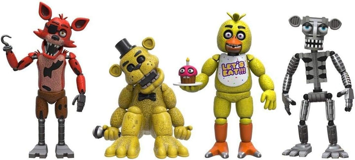 Funko Five Nights at Freddy's Paquete de 4 Figuras (1 Set), 2"