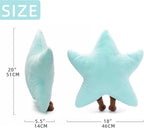 WEIGEDU Peluche de estrella de mar, estrella de mar