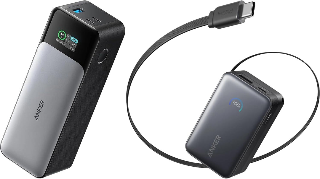 Anker Nano Power Bank, 10,000mAh y 737 Power Bank, 24,000mAh (paquete)