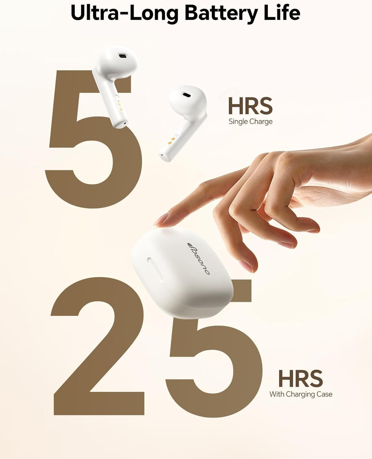 Auriculares Bluetooth inalámbricos verdaderos: auriculares Bluetoot...