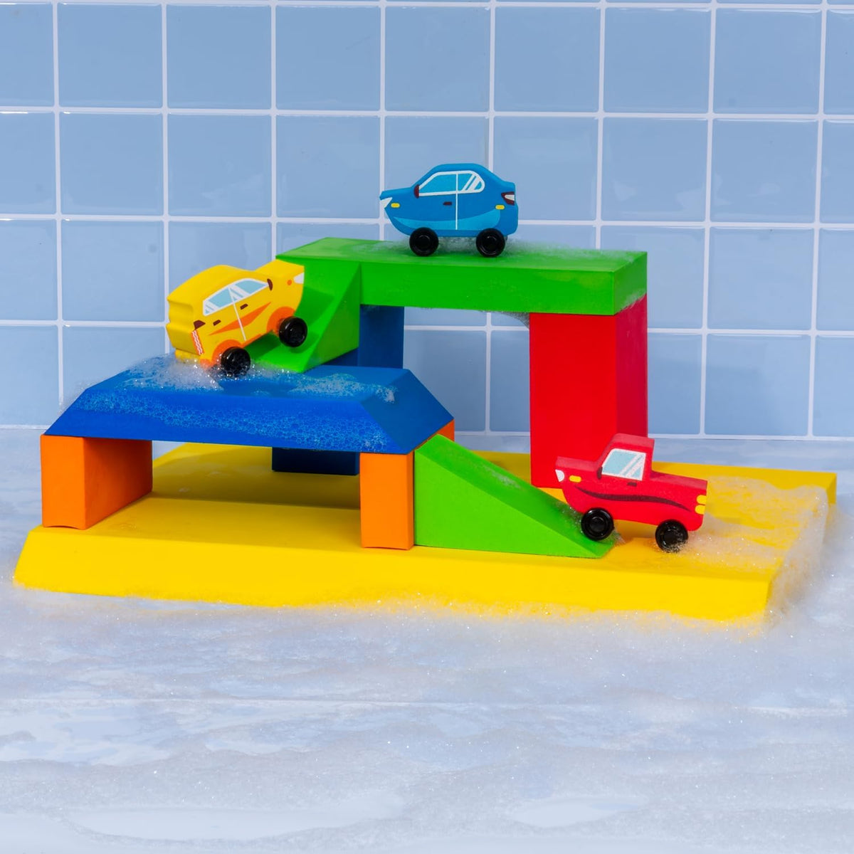 Juego de autos flotantes BathBlocks 22097