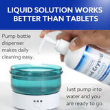 Dr. B Dental Solutions Liquid Crystal Soak Cleanser - Fórmula de li...