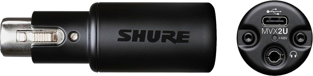 Shure MVX2U + Shure SM57