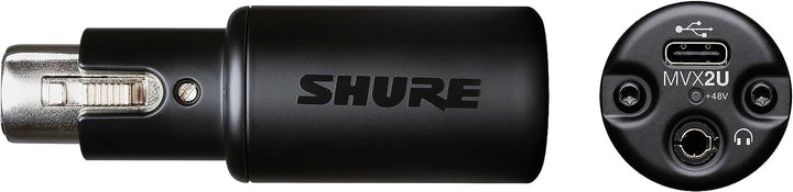 Shure MVX2U + Shure SM57