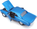 Maisto 1:24 1966 Chevy Chevelle SS 396 Modelo de coche, multicolor