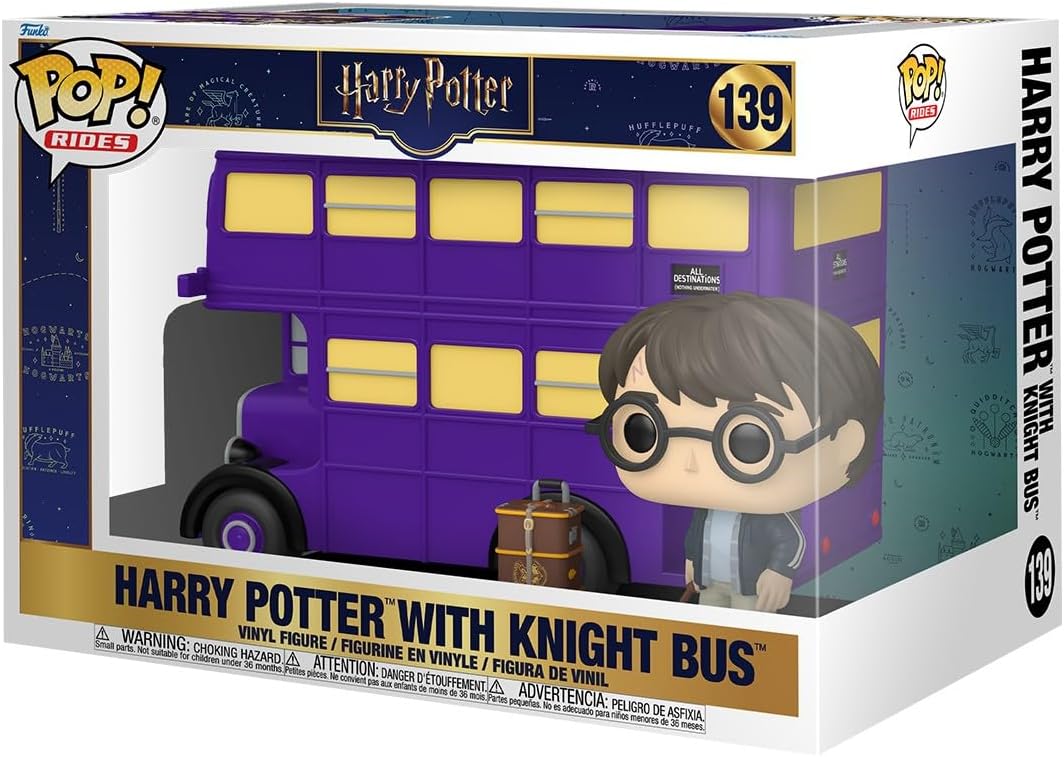 Funko Pop! Ride Super Deluxe: Harry Potter - Harry Potter con Knigh...
