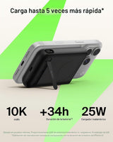 Belkin MagSafe Power Bank 10,000mAh, Qi2.2 Cargador portátil de 25...