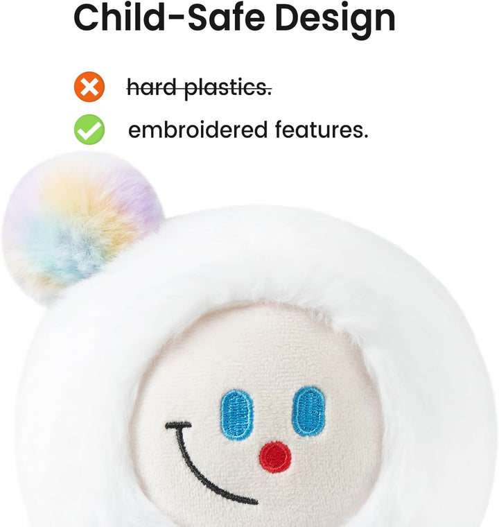 Haivivi Juguete de peluche de muñeco de nieve, elfo de burbujas, ul...