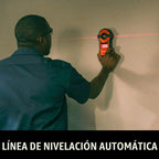 CRAFTSMAN Sensor láser de nivel y perno, rango de visibilidad de 20 pies (CMHT77636), rojo