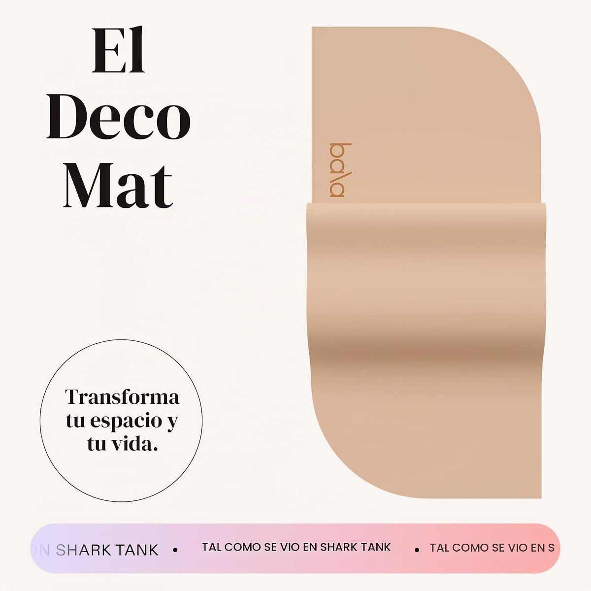 Bala Esterilla de yoga para gimnasio en casa – Alfombrilla de ejercicio antideslizante para entrenamiento en casa, estiramiento, pilates, aeróbicos y entrenamiento de suelo y fitness – Esterilla de