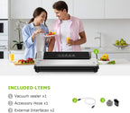 Bonsenkitchen - Máquina selladora al vacío, múltiples modos para la