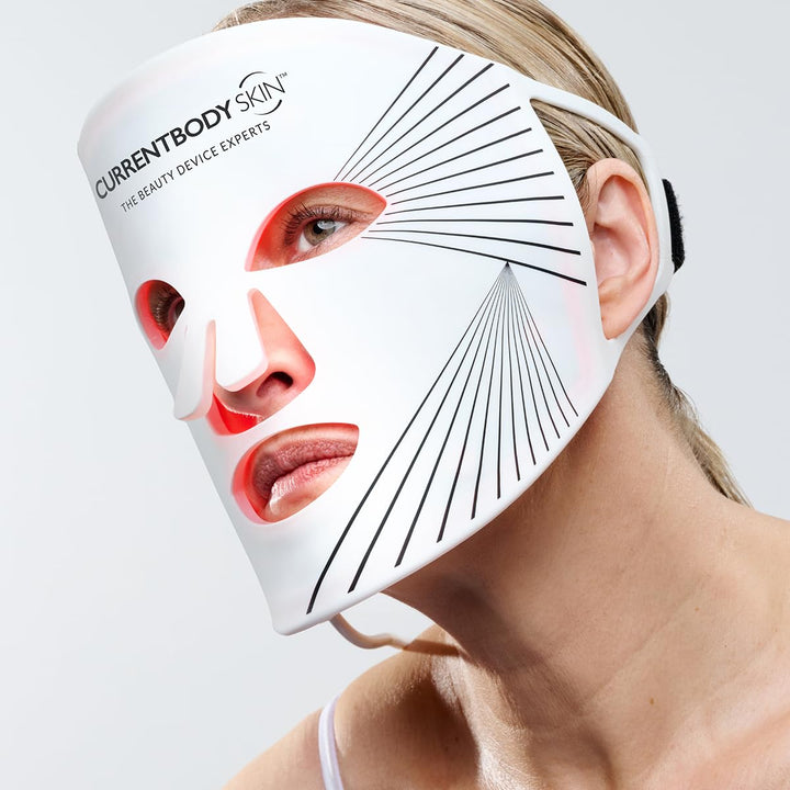 Máscara Facial de Terapia de Luz LED CurrentBody Skin | Dispositivo...
