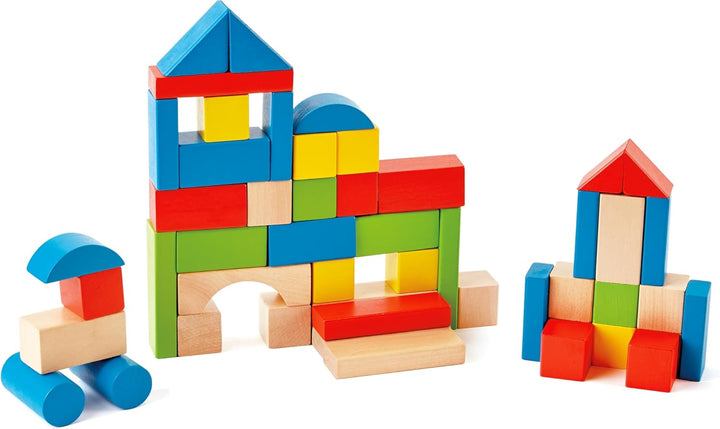 Hape Bloques de armar en madera de arce para niños en