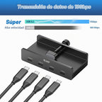 EJAY, BJ-4C-BK, hub USB 3.0 de 4 puertos