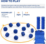 Juego de imán con cuerda juego de ajedrez magnético para