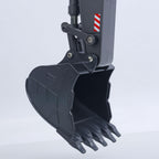 US in Stock, HUINA 1/14 593 Modelo RC Excavadora de tierra de metal y plástico, con luz LED y sonido de simulación, batería 2.4G control remoto 28CH, modelo de grado aficionado para mayores