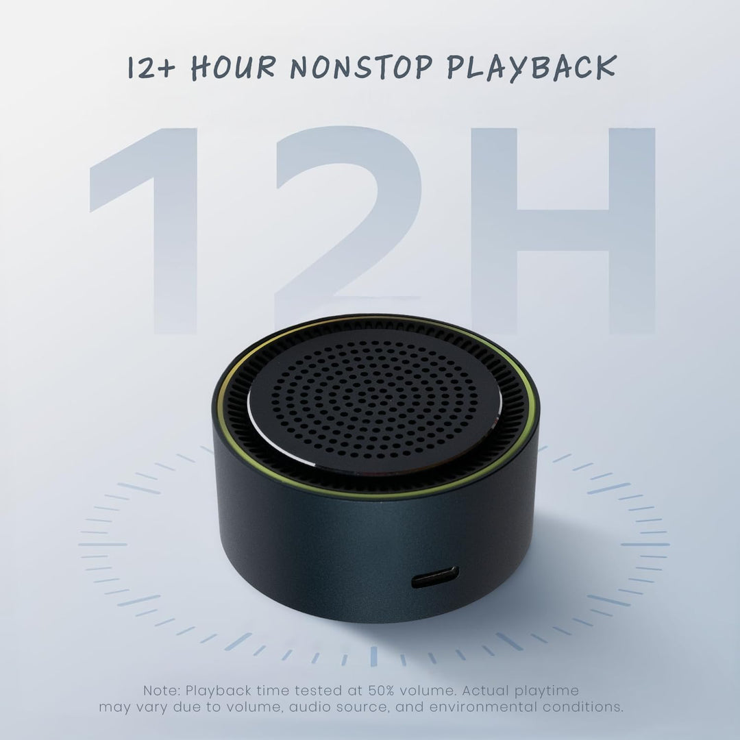 MagBeat - Altavoz Bluetooth con cargador inalámbrico magnético (Med...