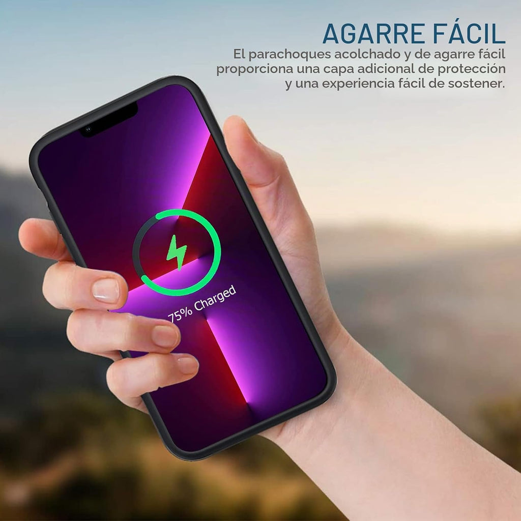 Funda de batería para iPhone 13 Pro Max, mejorada de 12000 mAh, portátil, funda protectora inalámbrica de carga, compatible con iPhone 13 Pro Max (6.7 pulgadas) funda de cargador de batería recargable
