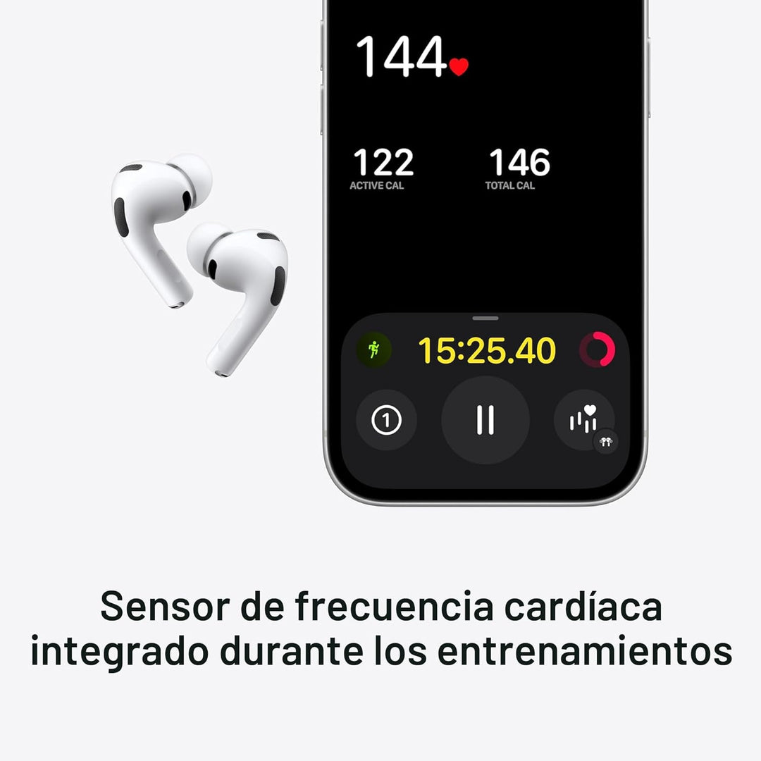 Apple AirPods Pro 3 auriculares inalámbricos, cancelación activa de...