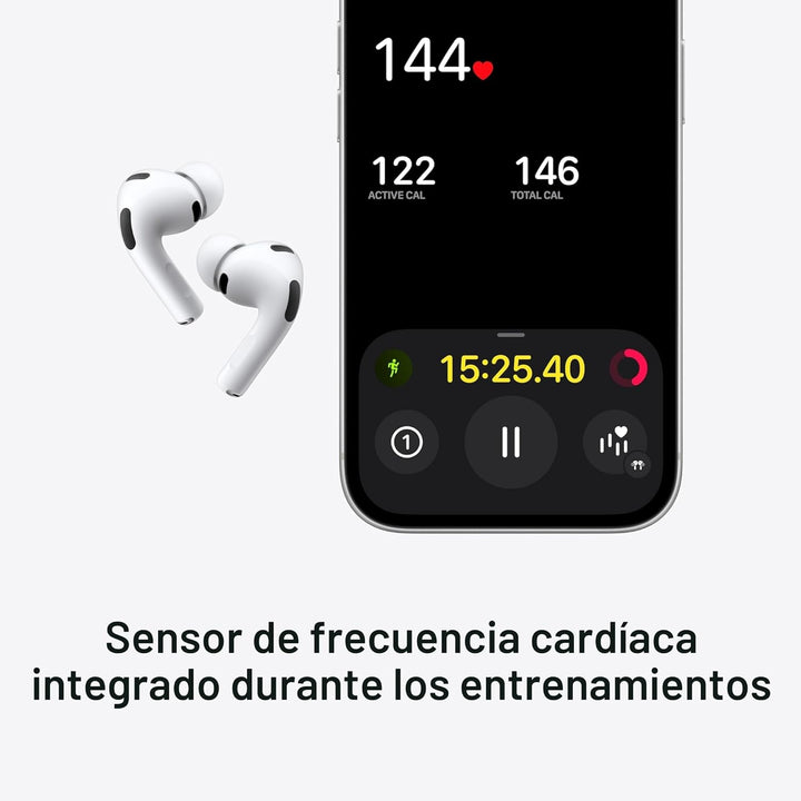 Apple AirPods Pro 3 auriculares inalámbricos, cancelación activa de...