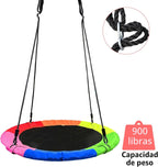 Columpio de árbol con platillo volador de 40 pulgadas para niños, 900D