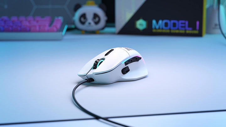 Glorious Gaming Model I - Mouse para juegos con cable, superligero,...