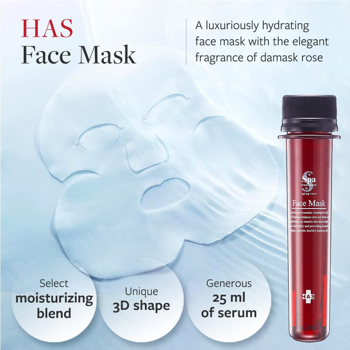 Mascarilla facial para el cuidado del envejecimiento con HAS - 25 m...