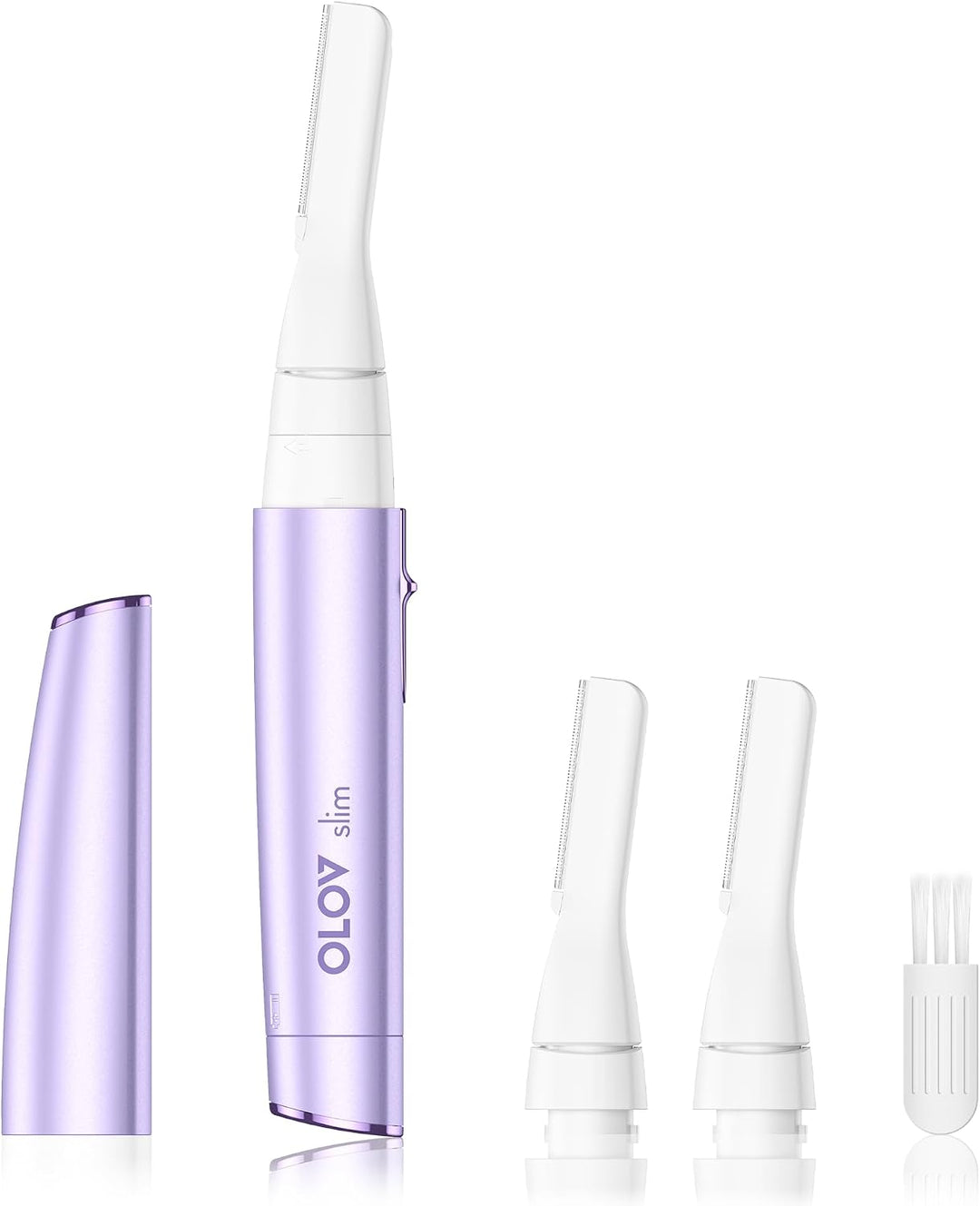 OLOV slim Depilación facial para mujeres, recortadora de cejas sin...