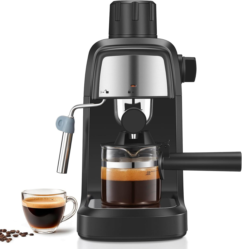 Máquina de café espresso Reemix de 3.5 bar, 800 W de tamaño compacto