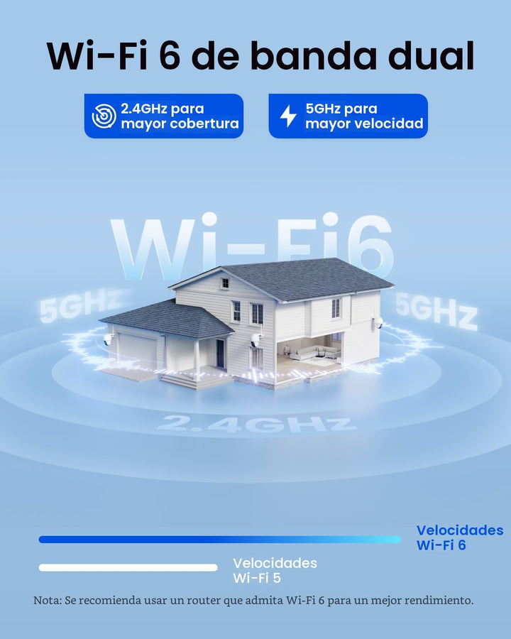 REOLINK Cámaras de seguridad solar 4K inalámbricas para exteriores,...