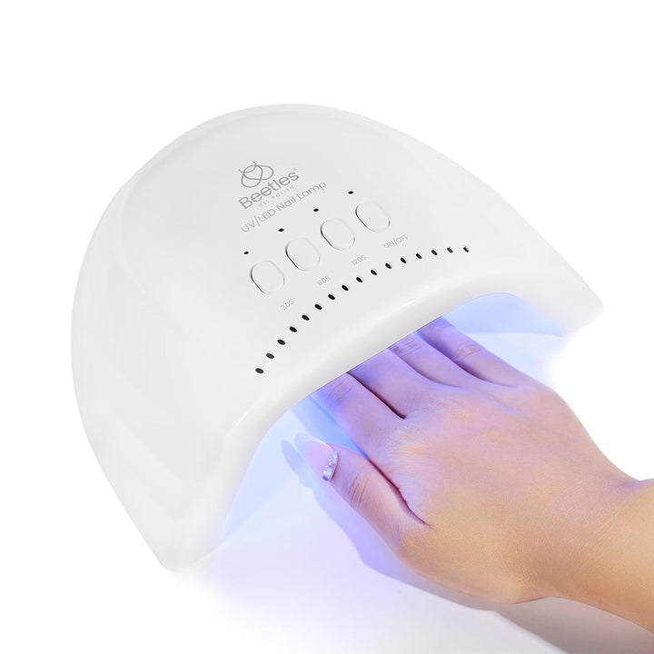 Beetles - Lámpara de uñas UV \u2013 Lámpara LED de uñas con 3 tempo...