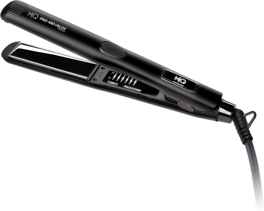 MQ Professional Plancha de pelo Pro 480 Velox Titanium Flat Iron \u...