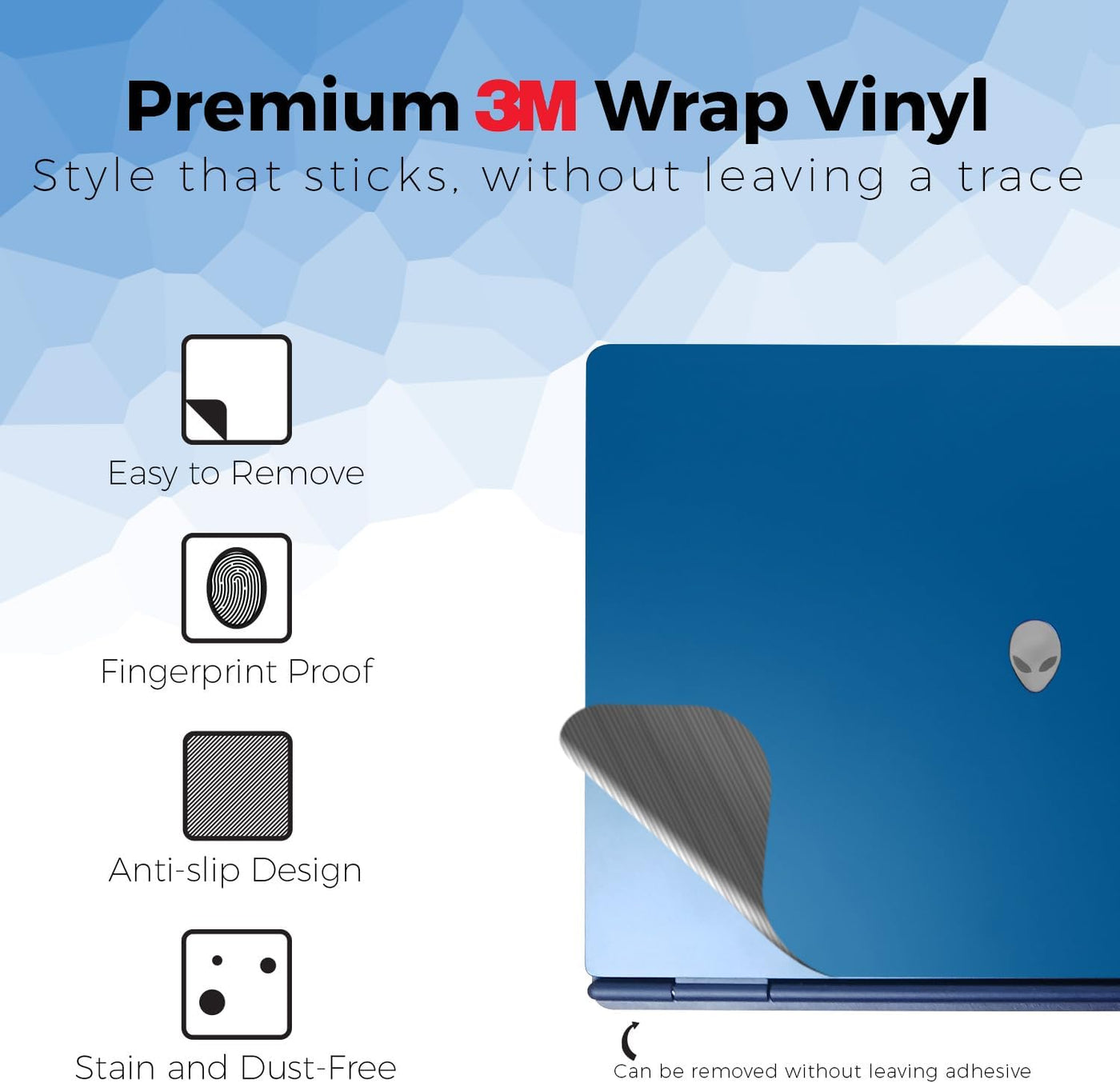 MightySkins - Funda protectora para laptop compatible con Alienware...