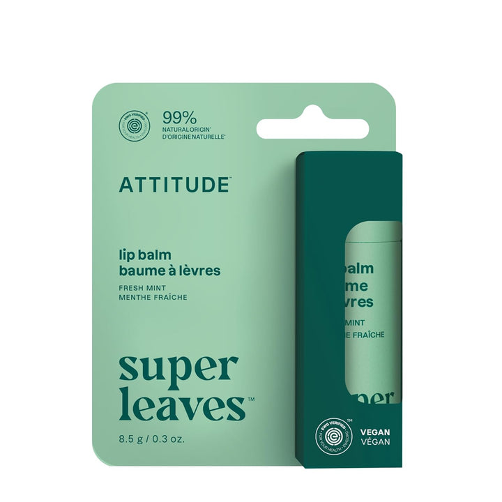 ATTITUDE Bálsamo labial, de origen natural, nutre y protege, mantec...