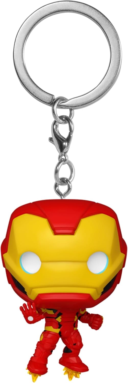 Funko Pop! - Llavero de Marvel - Iron Man - Marvel Comics - Mini fi...