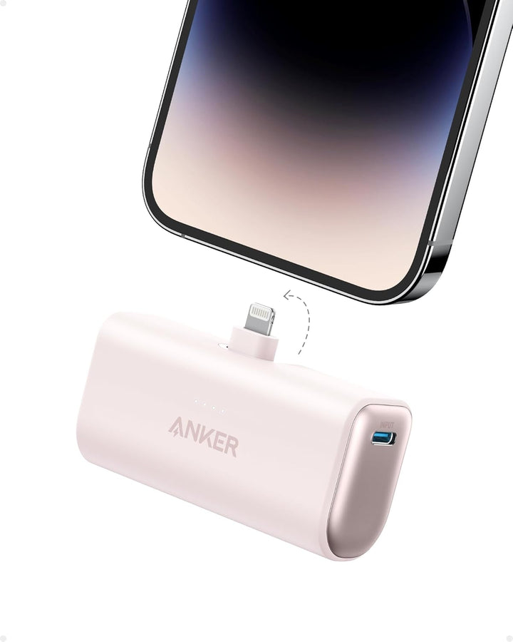 Cargador portátil Anker Nano para iPhone, con conector Lightning ce...