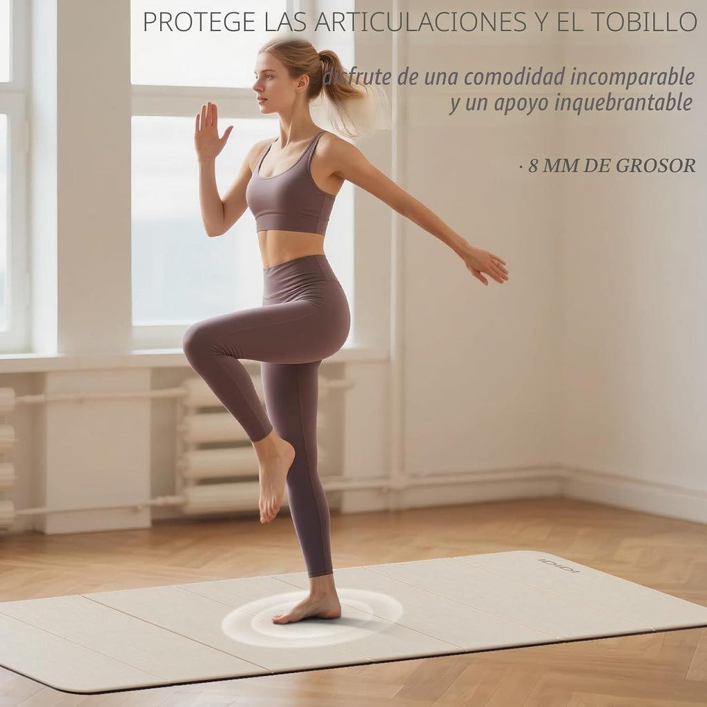 Tapete de Yoga Plegable - 70" x 24" | 0.32" (8 mm) de espesor