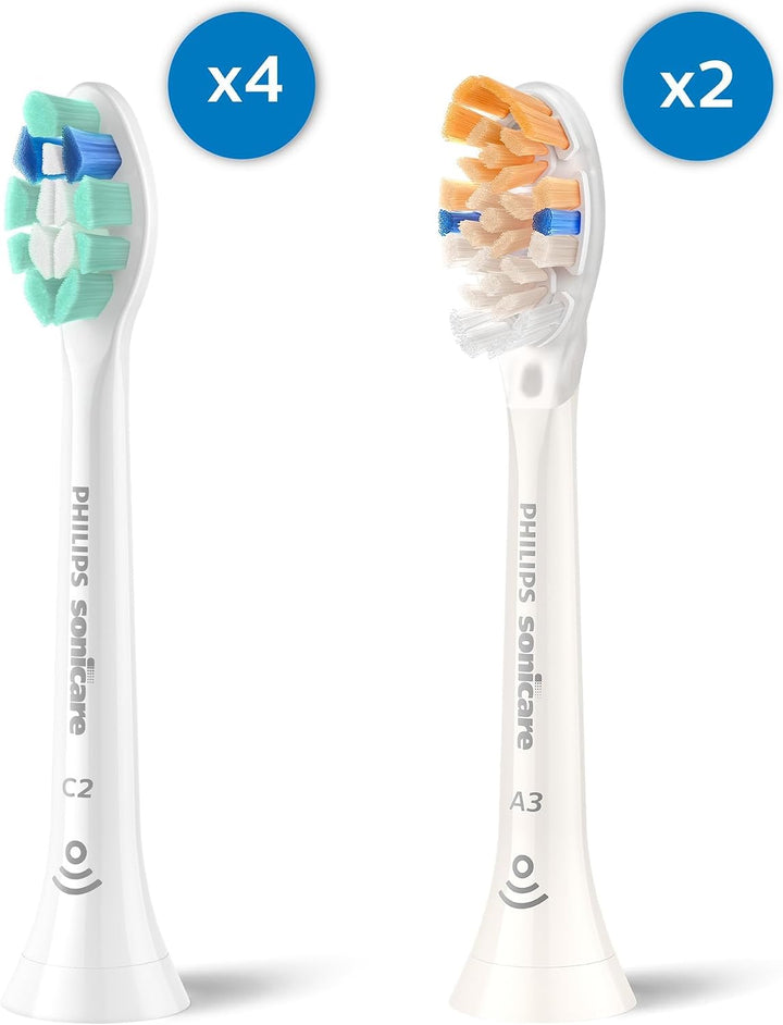 Philips Sonicare Paquete de 6 con suministro de hasta 18 meses, inc...