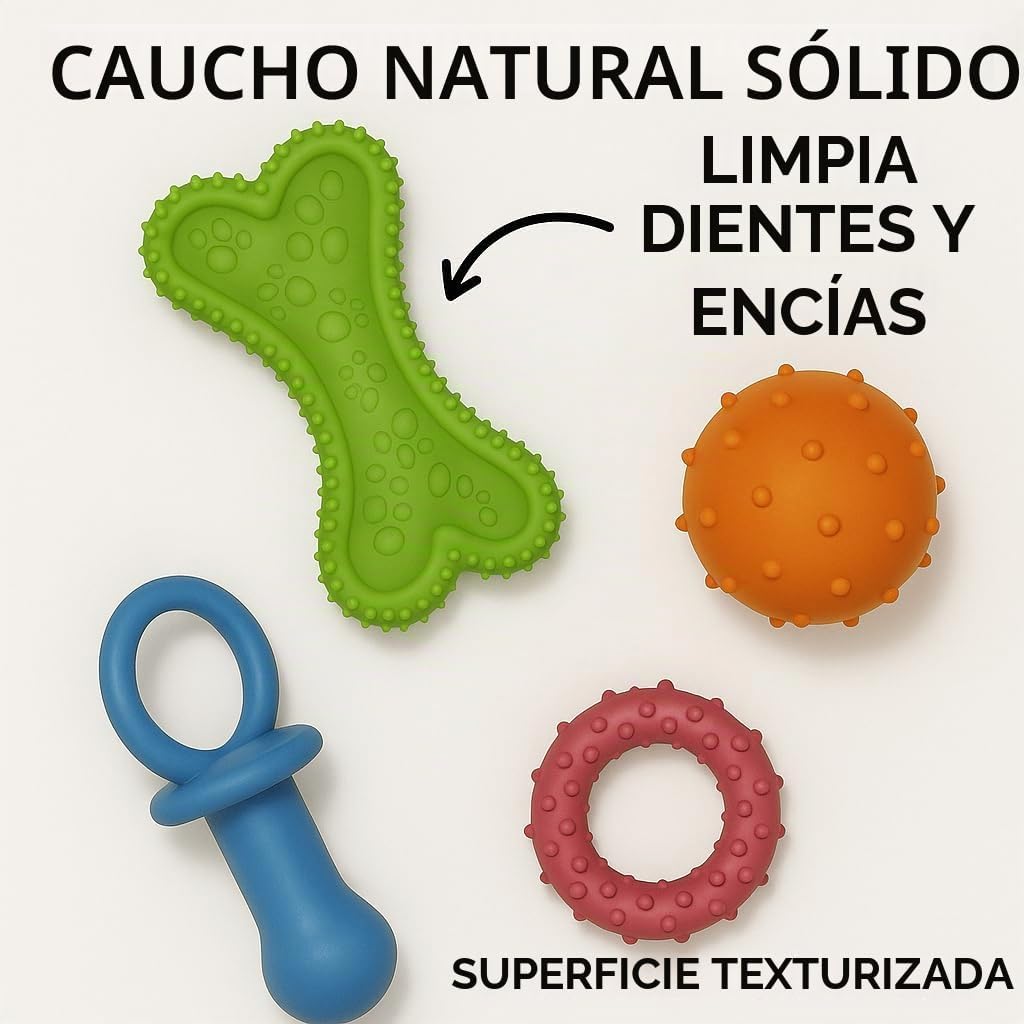 Jalousie, juguete de masticación de goma natural para juego interactivo, pelota de juguete, cuerda de goma, juego de valor para razas pequeñas a medianas, perro mestizo, cachorro