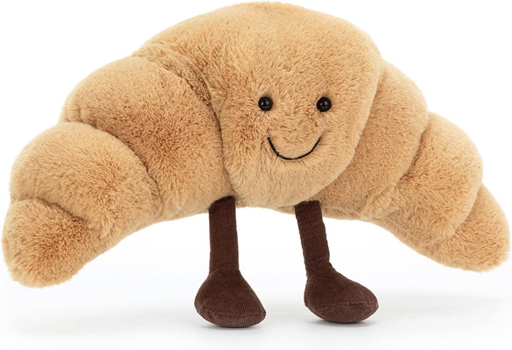 Jellycat Amuseables - Juguete de peluche de croissant, pequeño de 8...