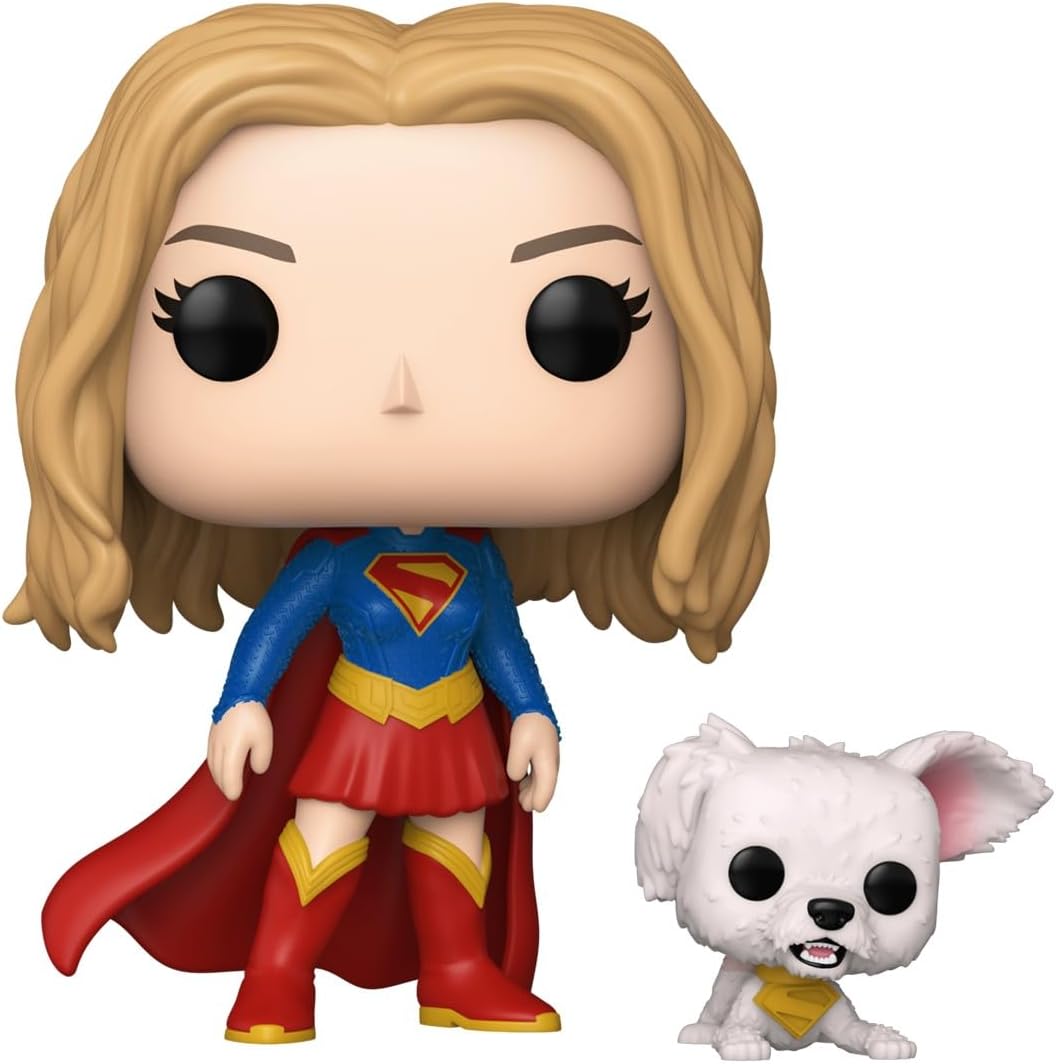 Funko Pop! &amp; Buddy: Supergirl - Supergirl with Puppy Krypto - C...