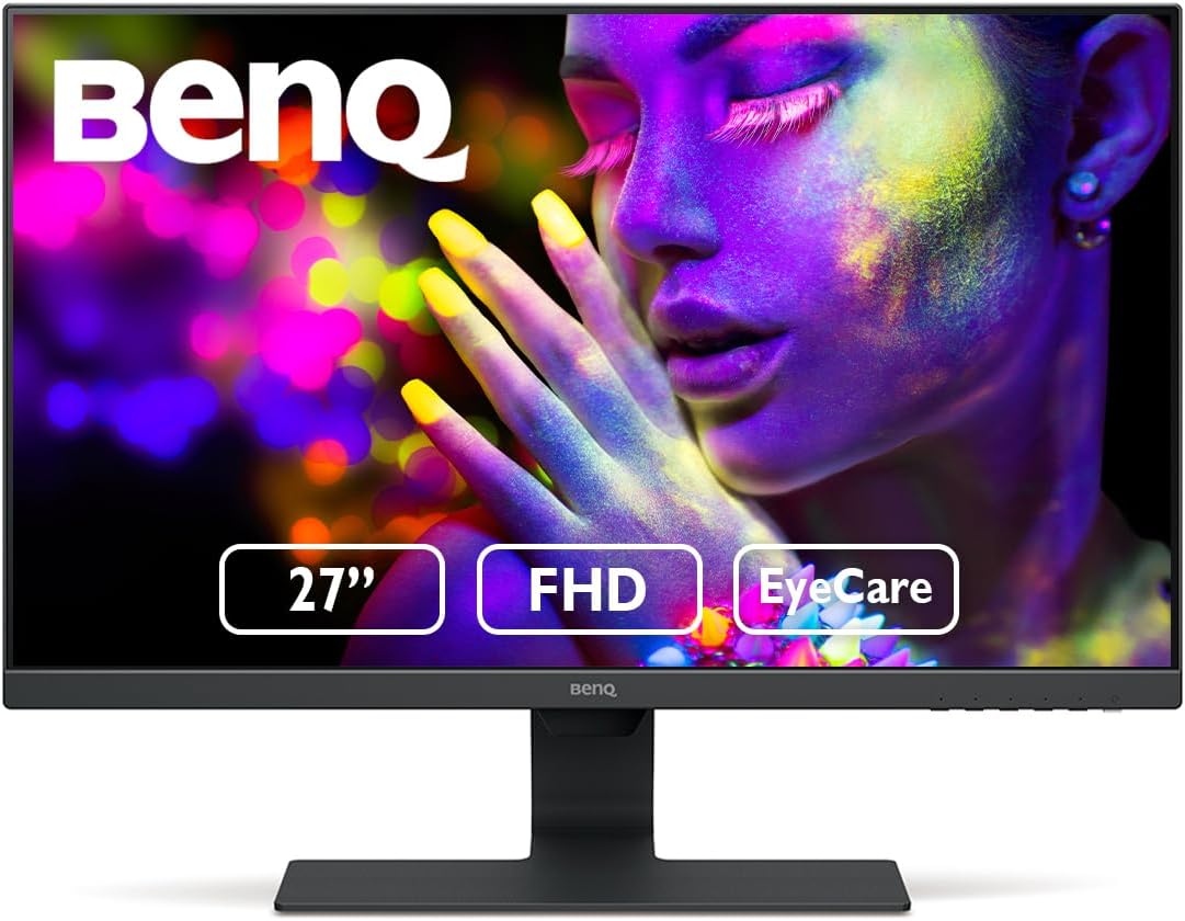 BenQ Monitor de computadora GW2780 IPS 1080P FHD de 27 pulgadas con...