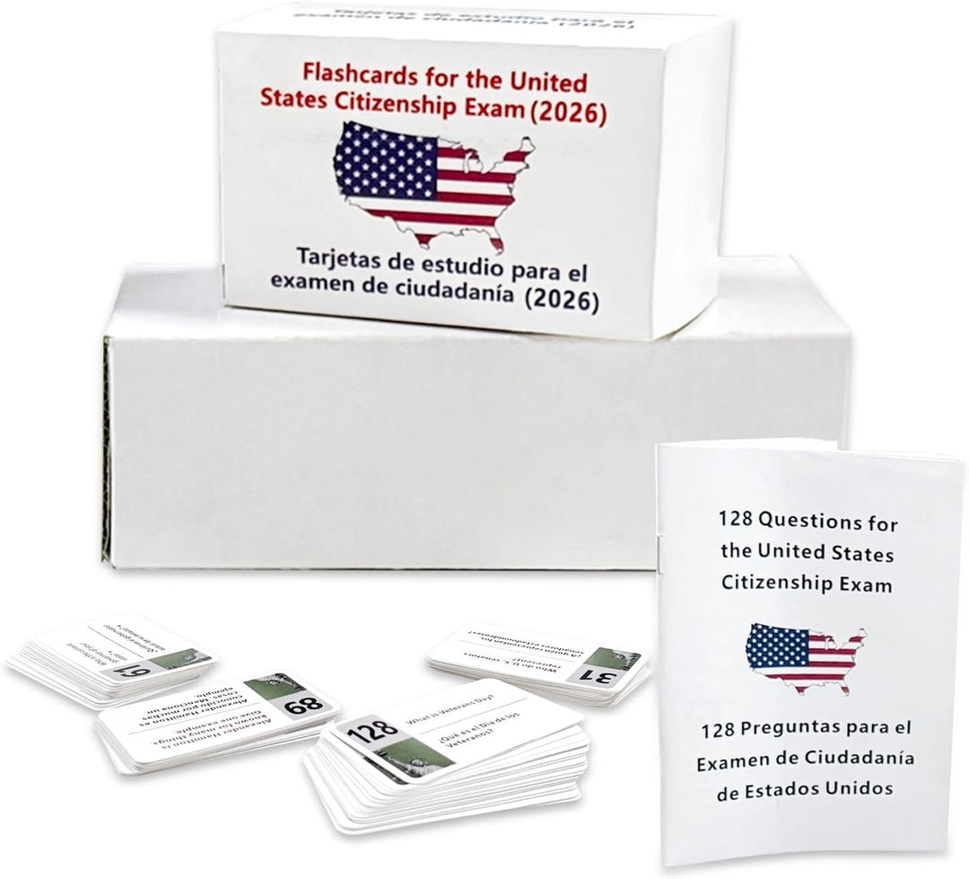 2026 US Civic Test Shorthand Card-128 US Citizenship Test