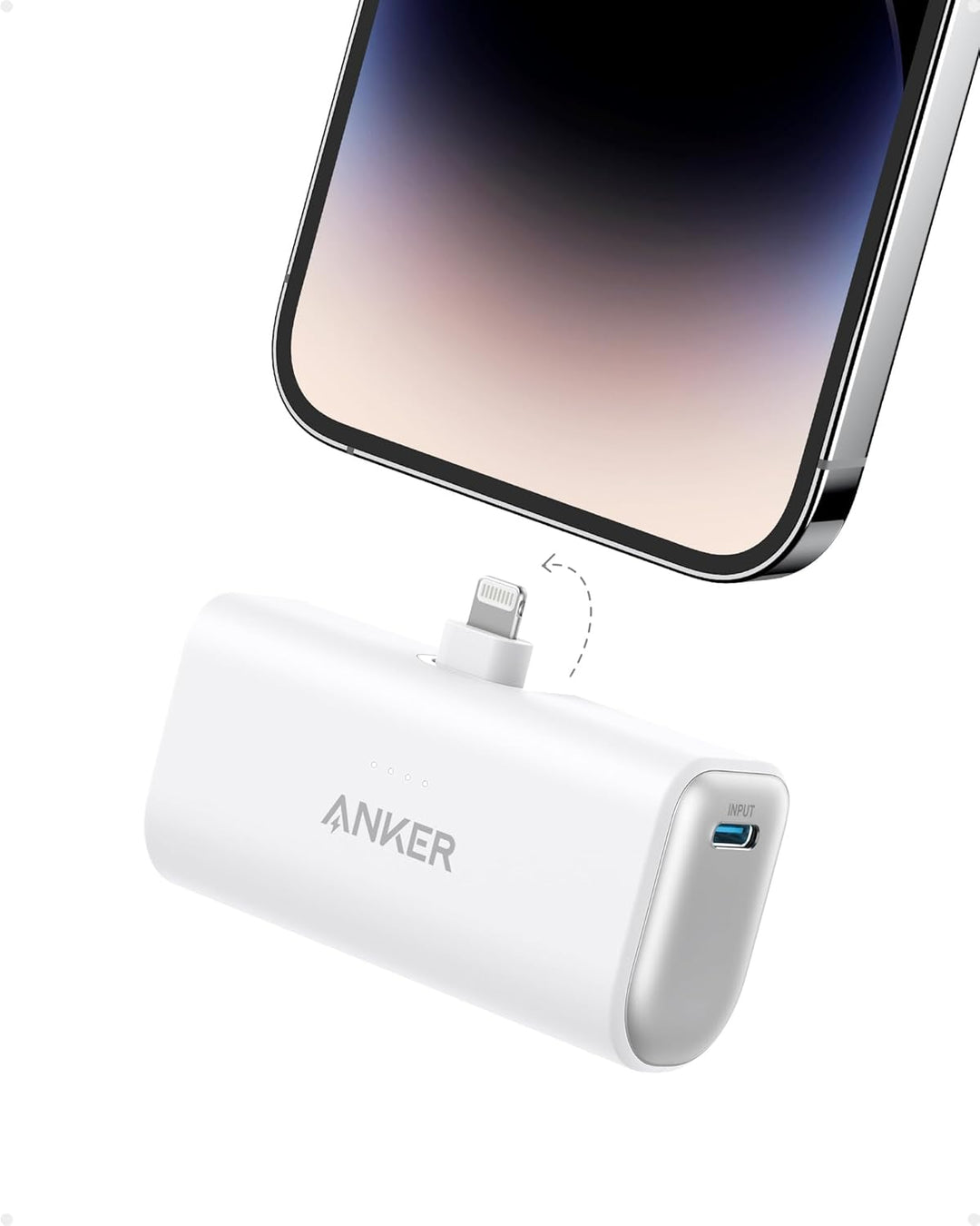 Anker Nano Cargador portátil para iPhone, con conector Lightning MF...
