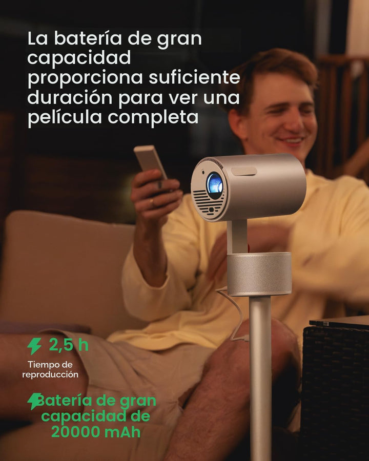 XGIMI MoGo 3 Pro NUEVO Proyector para Exteriores con Soporte PowerB...
