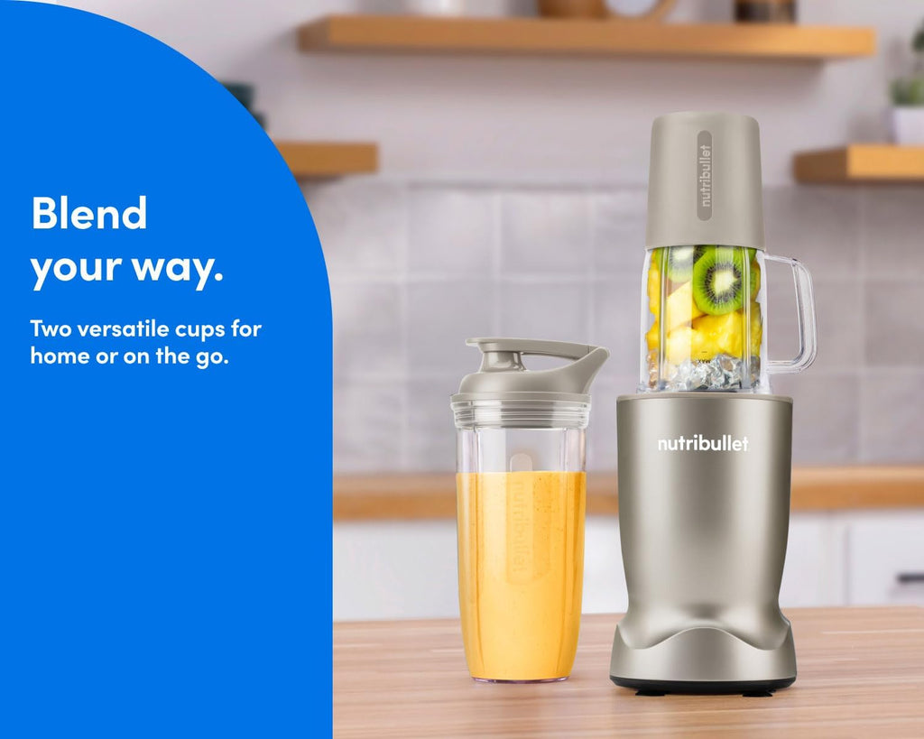 nutribullet® Turbo Tumbler Edition, licuadora personal, beige duna